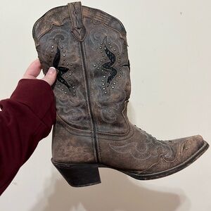 Brown Western Cowboy Boots